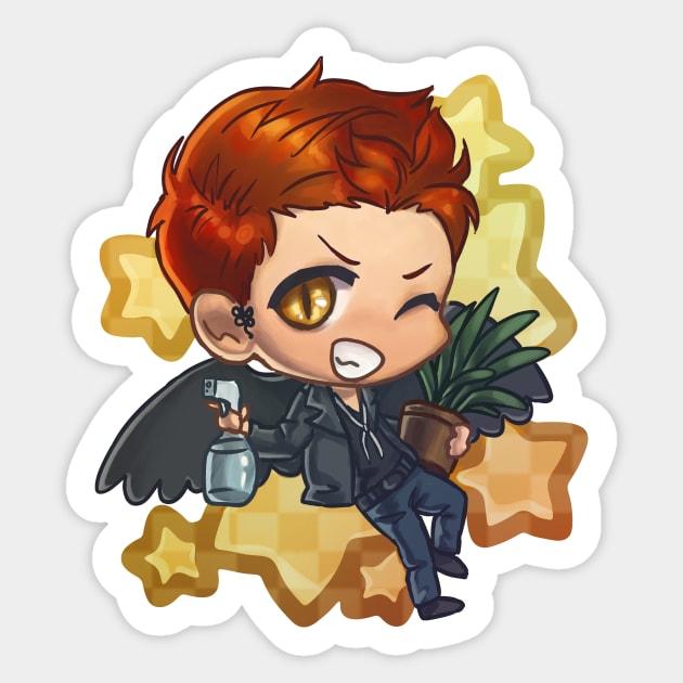 Crowley Sticker by merkerinn